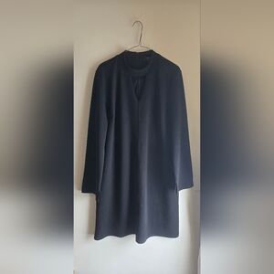 RW&CO Black Long Sleeve Tunic Style Mini Dress